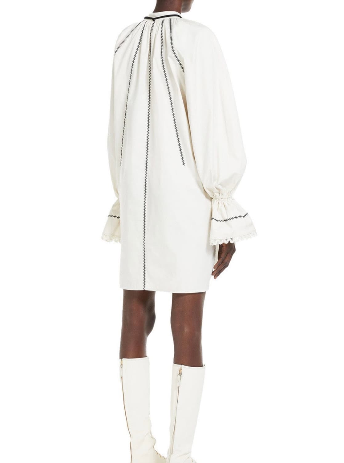 (정품/새상품) 막스마라 여성 스트레치 코튼 RIVE 드레스 상품이미지7