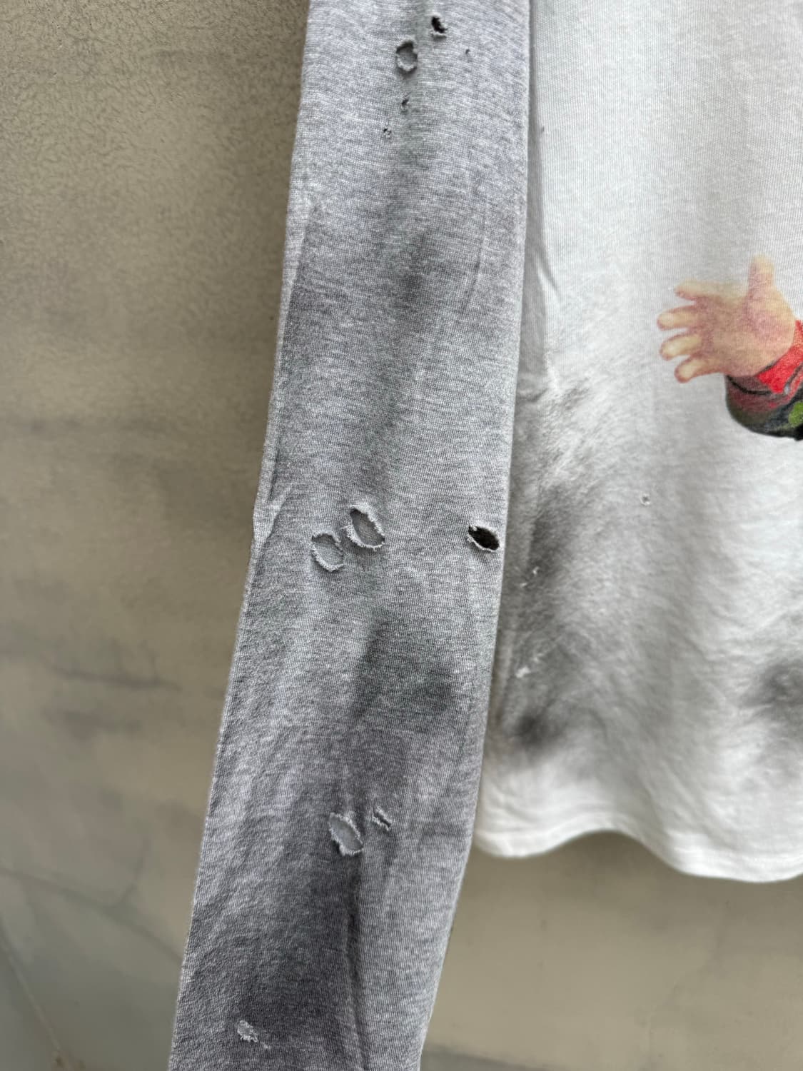 Distressed vintage 처키 긴팔 롱슬리브 상품이미지4