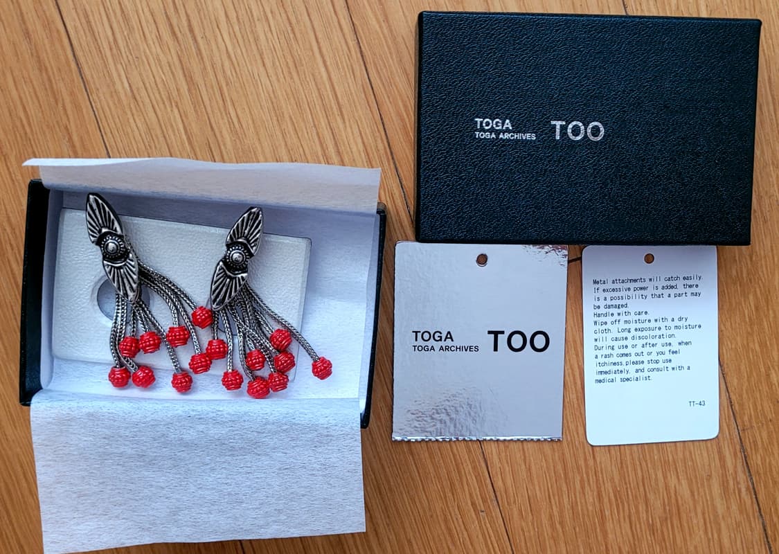 [OS] TOGA 토가 실버 귀찌 상품이미지1