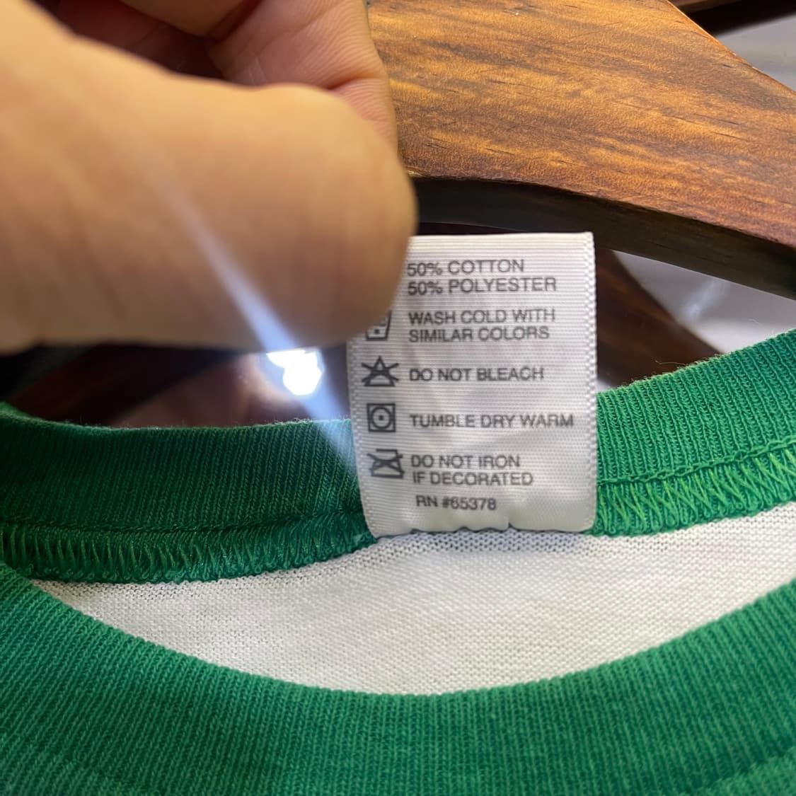 00's Augusta Ringer T-Shirt 50/50 상품이미지5