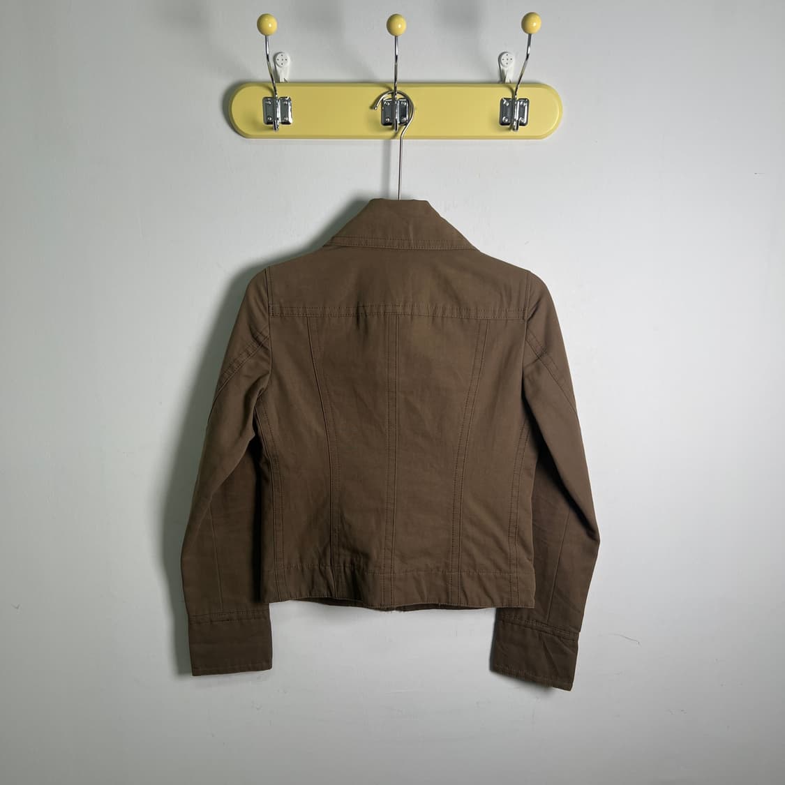 버버리 블루라벨 카키 코튼 자켓 38 상품이미지2
