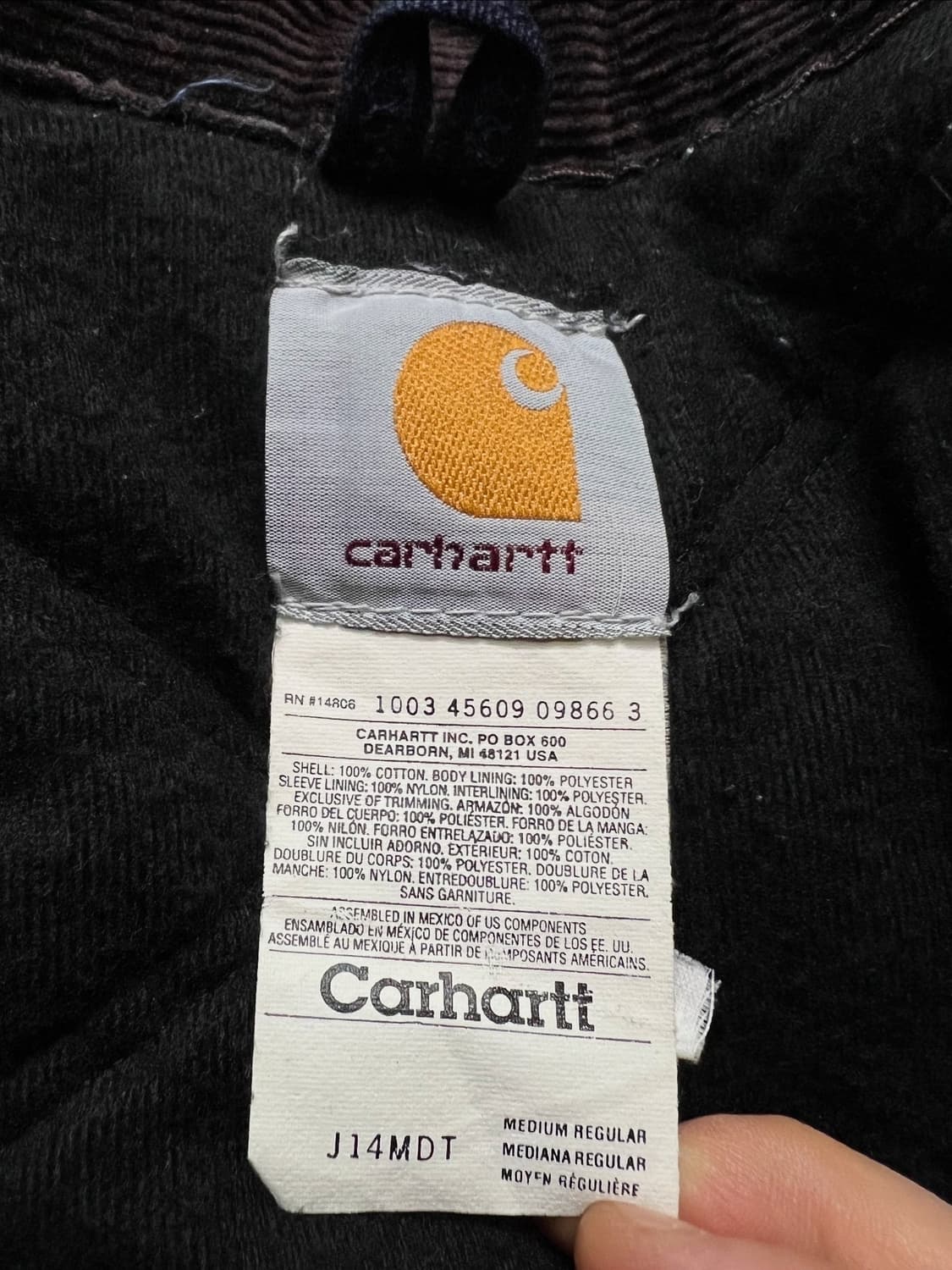 칼하트 J14 산타페 자켓 상품이미지5