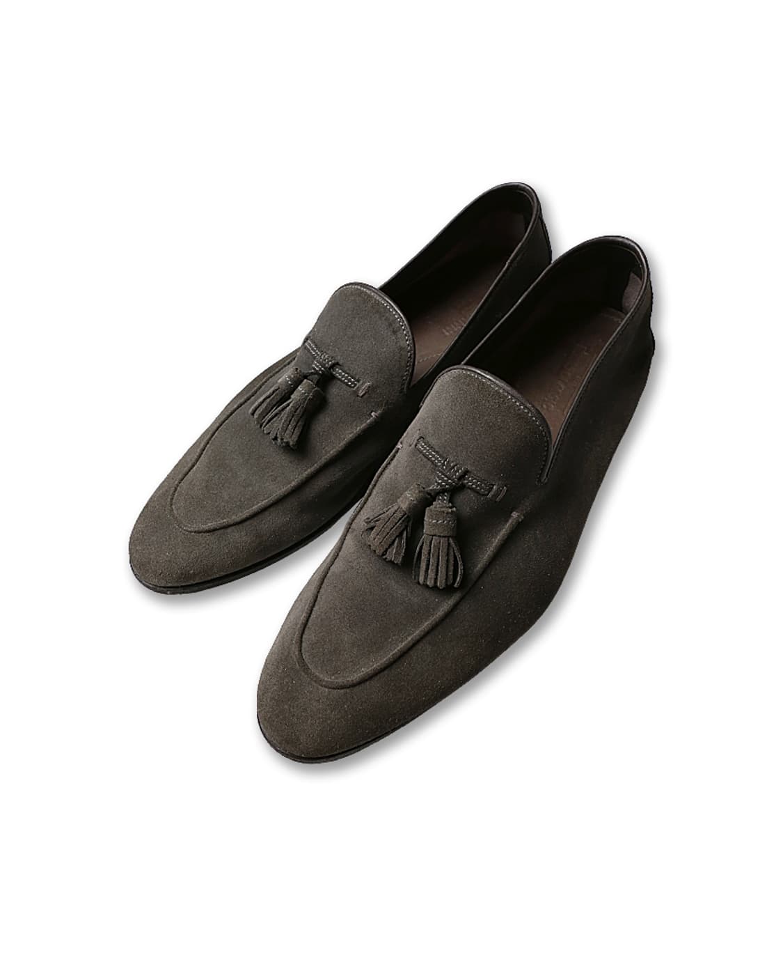 맥나니 [Magnanni] 분 클래식 스웨이드 언라인드 테슬 로퍼 상품이미지1