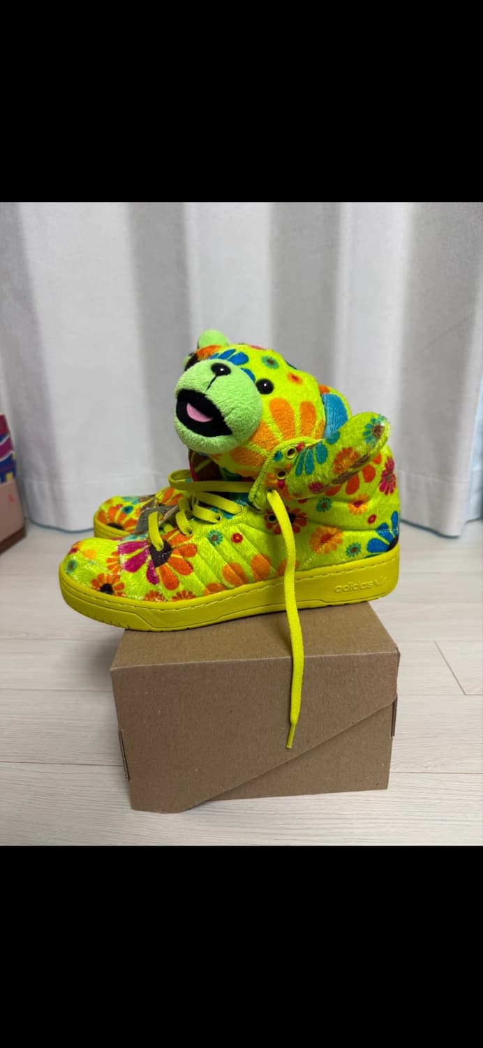 아디다스 제레미스캇 플로워 파워 하이탑 스니커즈 260 상품이미지2