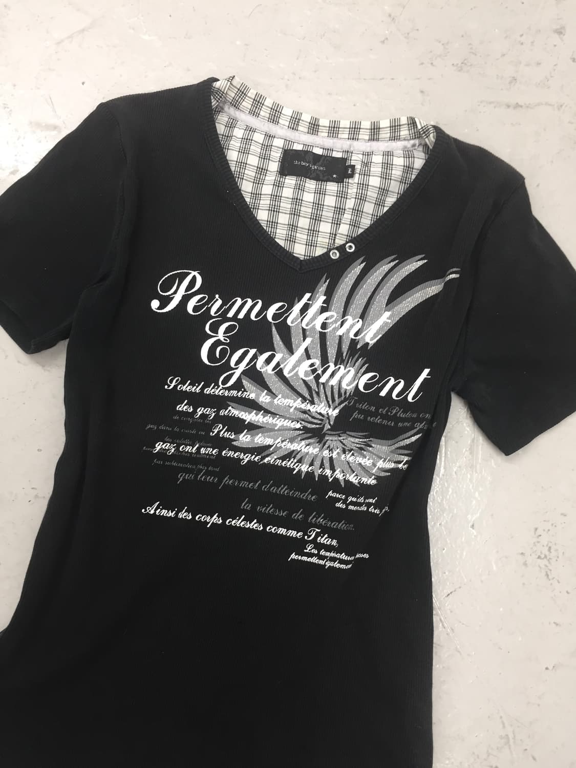 Y2K print golgi top    상품이미지3