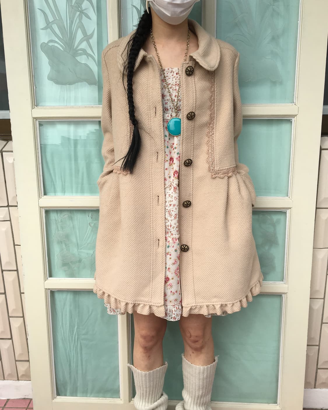 Axes femme frill coat 상품이미지9