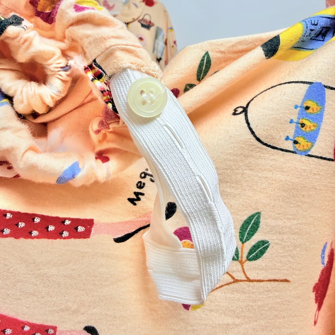 [면 100%]  와코루 wacoal 파자마 세트 M-L 상품이미지3