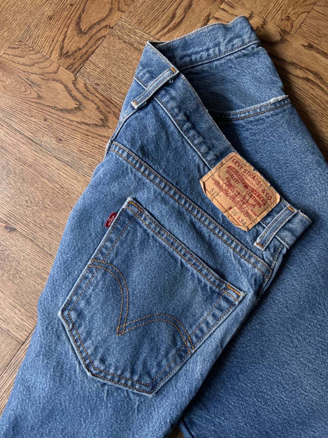 [36]리바이스 517 미디엄블루 플레어진 F13 상품이미지3