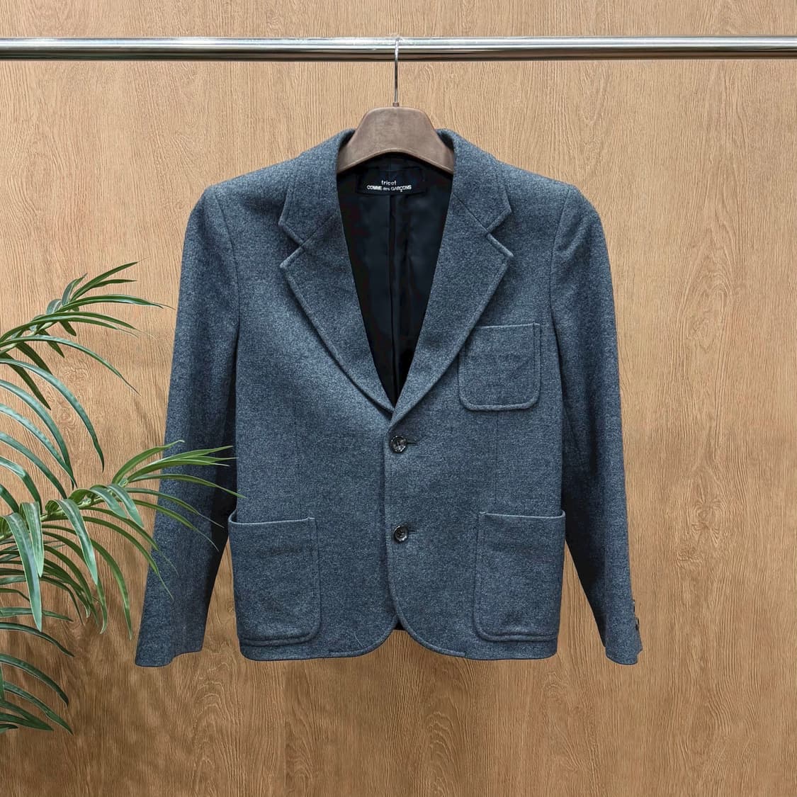 꼼데가르송 울 블레이저 그레이 상품이미지1