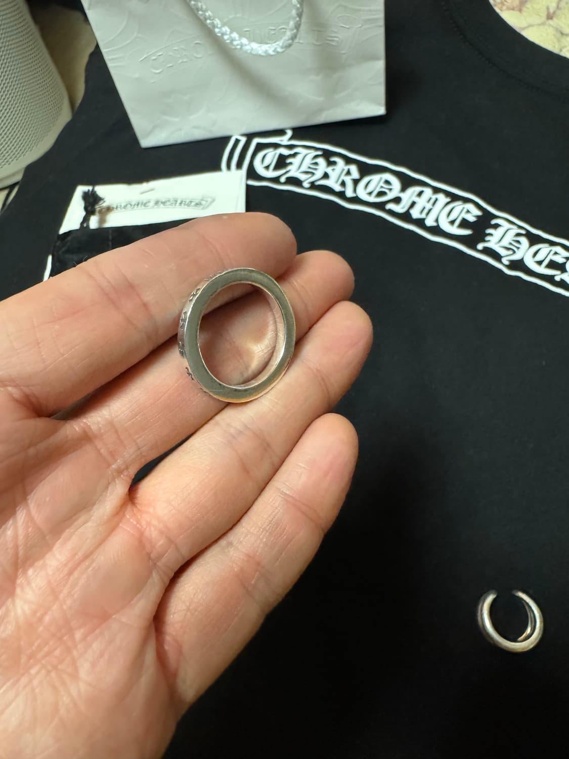 크롬하츠 스페이서 퍽유링 3mm 파리에디션 상품이미지7