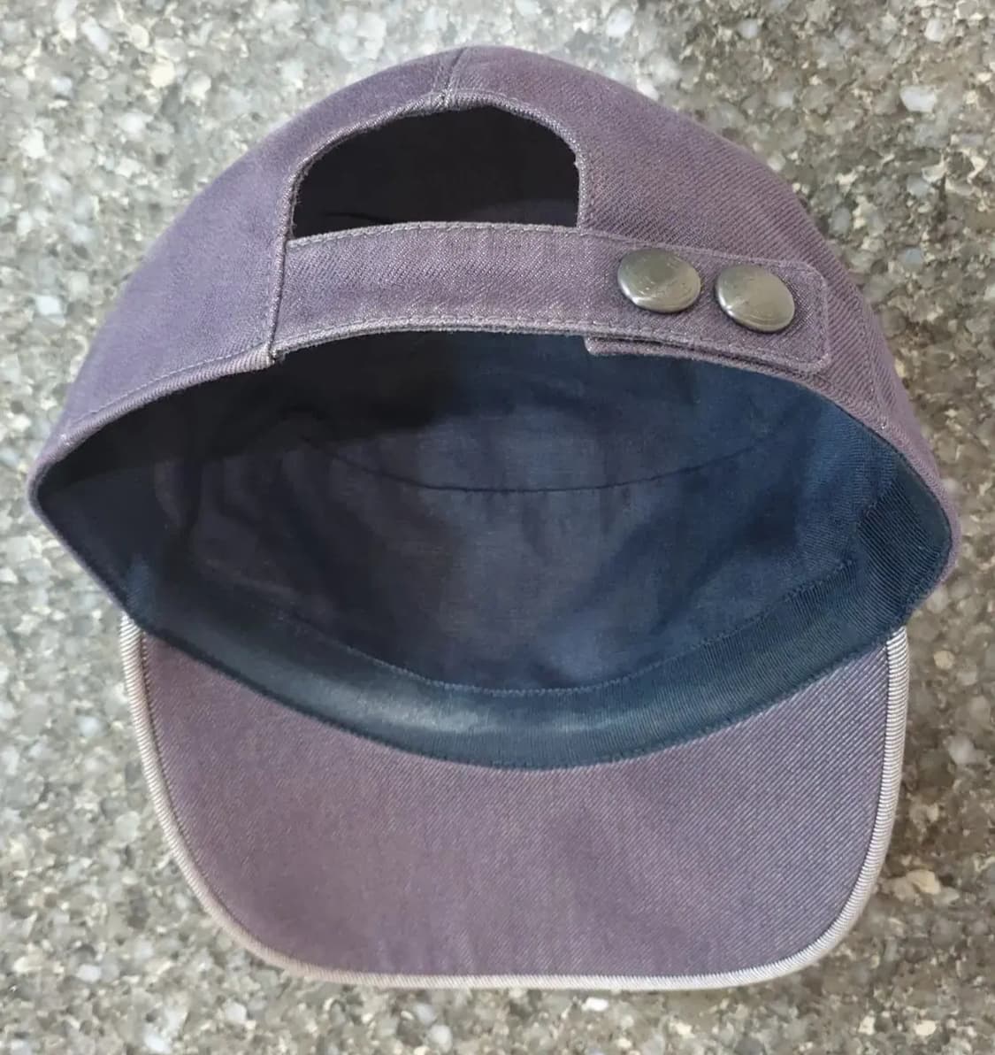 HERMES 'H' Logo Denim Ballcap 상품이미지5