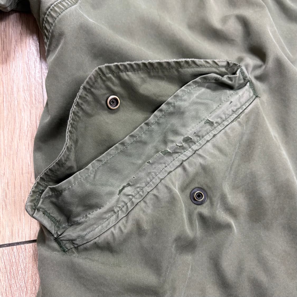 미군 오리지널 M-65 피쉬테일 파카 개파카 스몰 상품이미지4