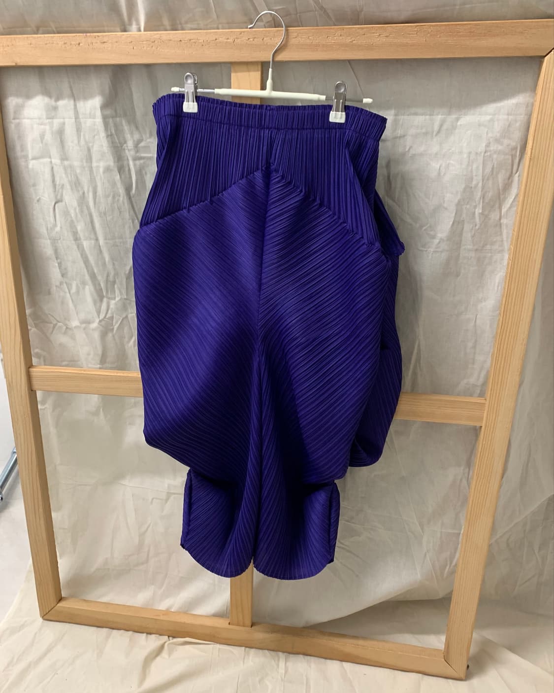 violet sculptural pleated skirt  상품이미지5
