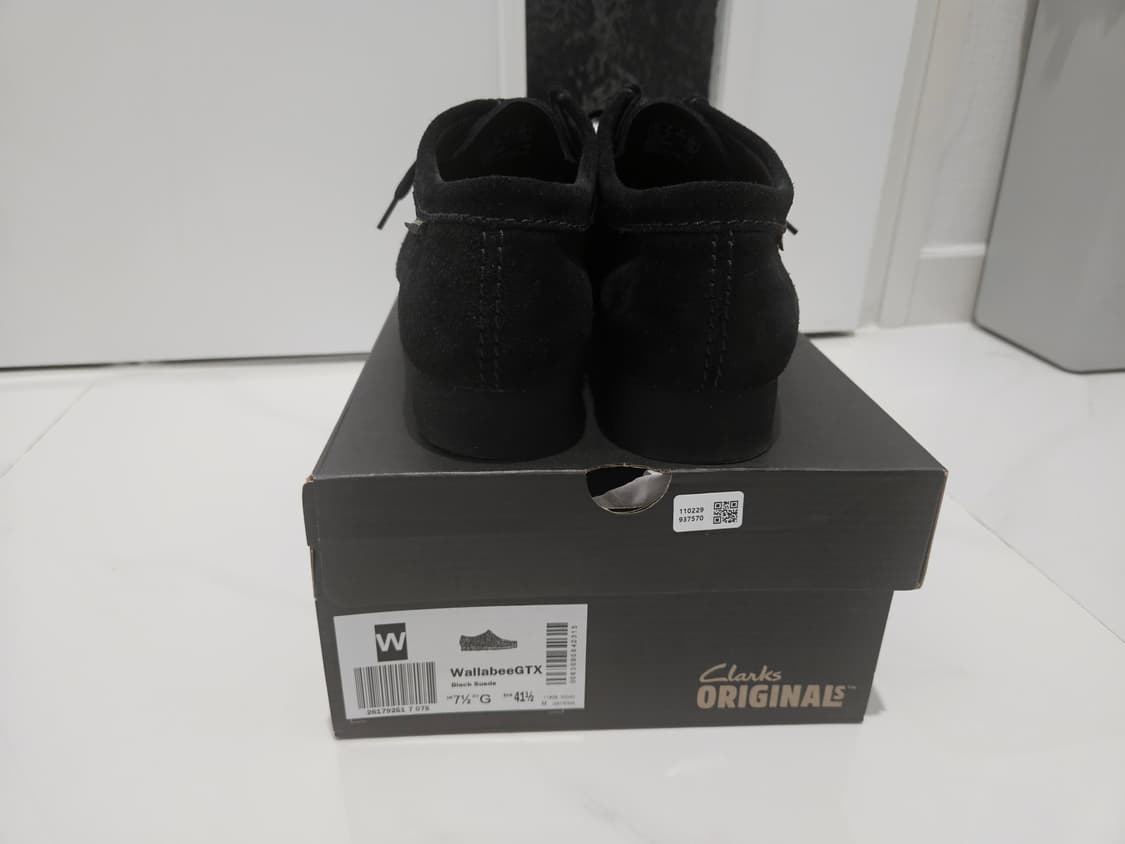 (7.5) 클락스 왈라비 고어텍스 gtx 블랙 상품이미지4