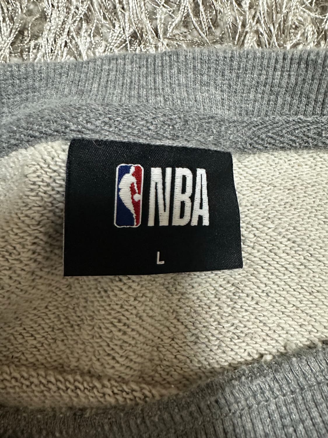 [L] NBA 시카고불스 페인팅 로고 긴팔 슬리브 상품이미지3