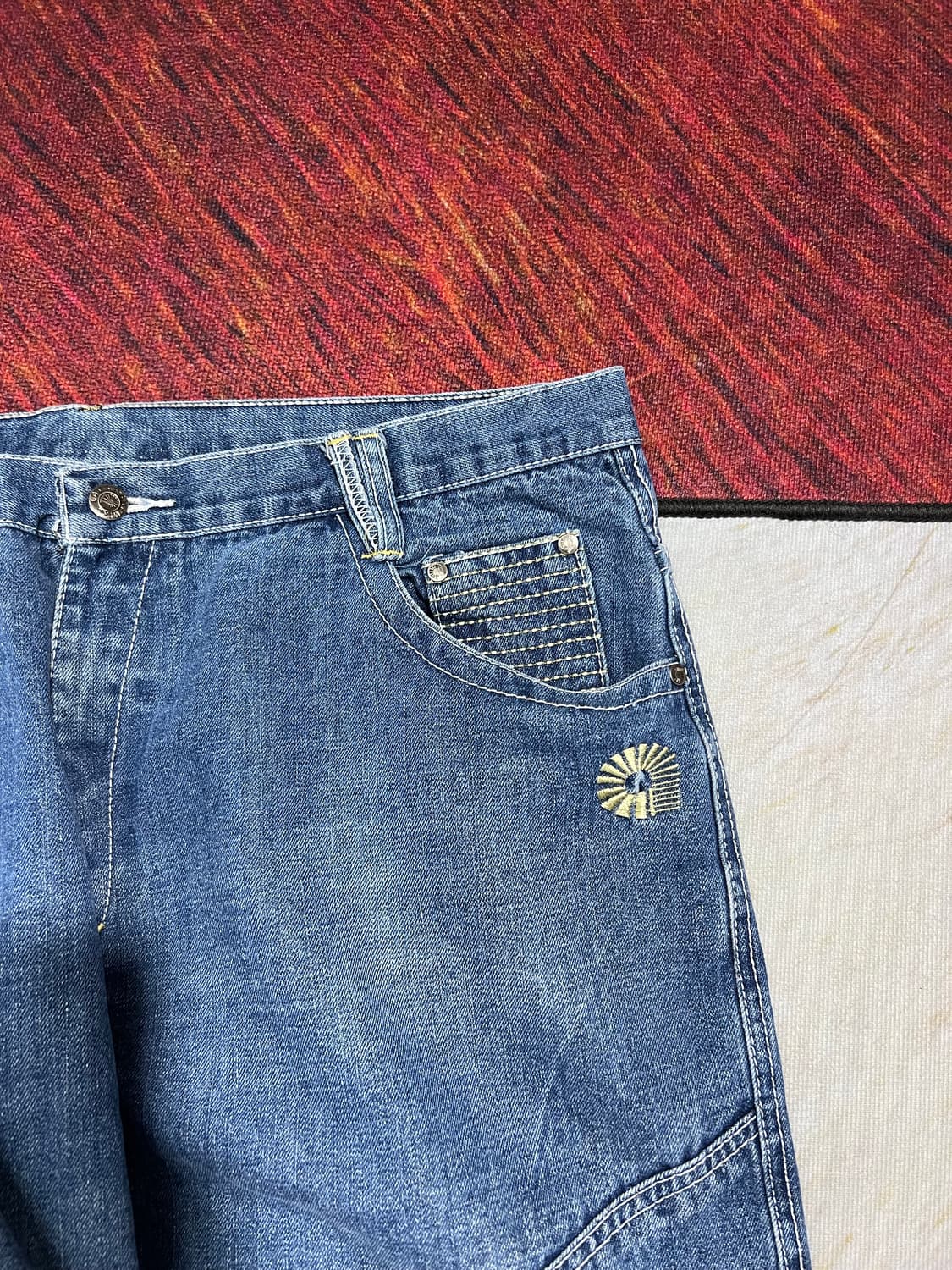 AKADEMIKS DENIM HALF PANTS 상품이미지5