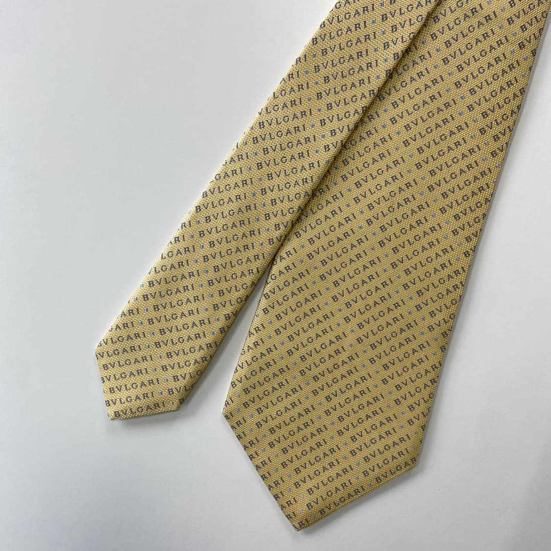 불가리(bvlgari) 영문 모노그램 정품 명품넥타이 상품이미지2