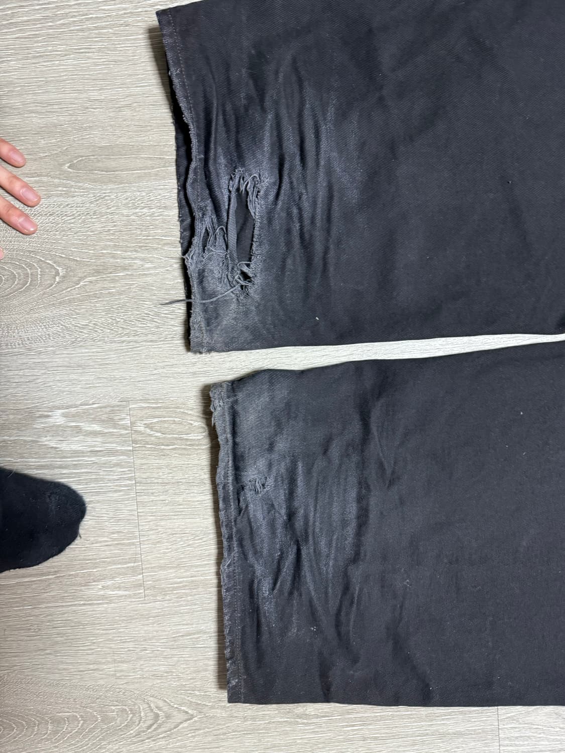 Stu autumn 시즌 wide denim pant L 상품이미지3