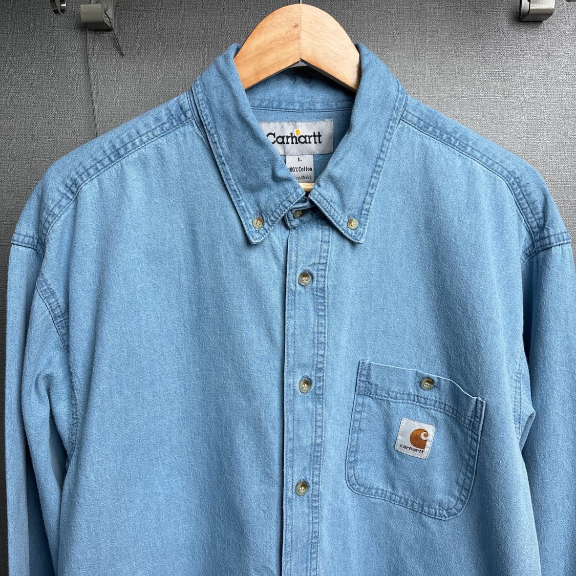칼하트 데님셔츠 상품이미지3