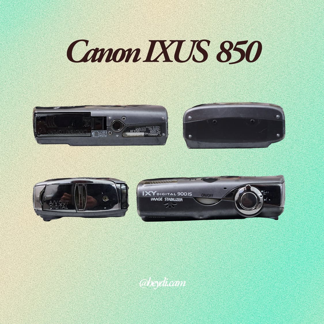 (NCT 재민,니쥬 아야카) 캐논 ixus850 ixy900is 상품이미지3