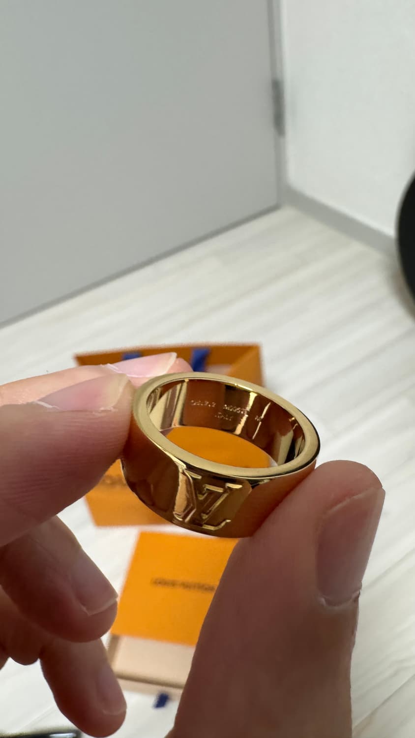 [M] 루이비통 인스팅트 반지 금색 상품이미지4