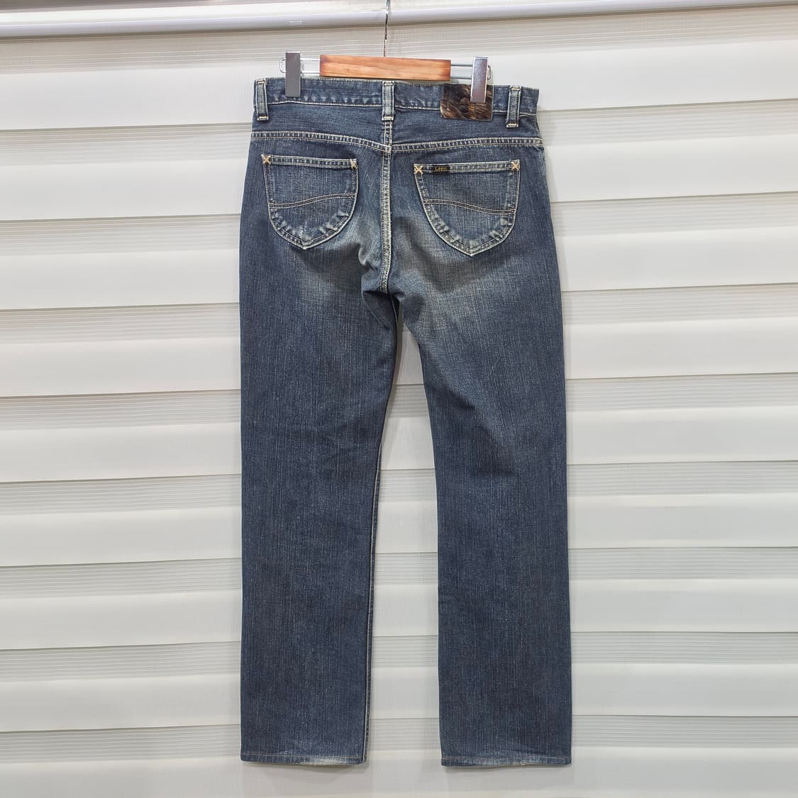 Lee 70101 송치 가죽텝 빈티지 데님팬츠- 우먼31 상품이미지1