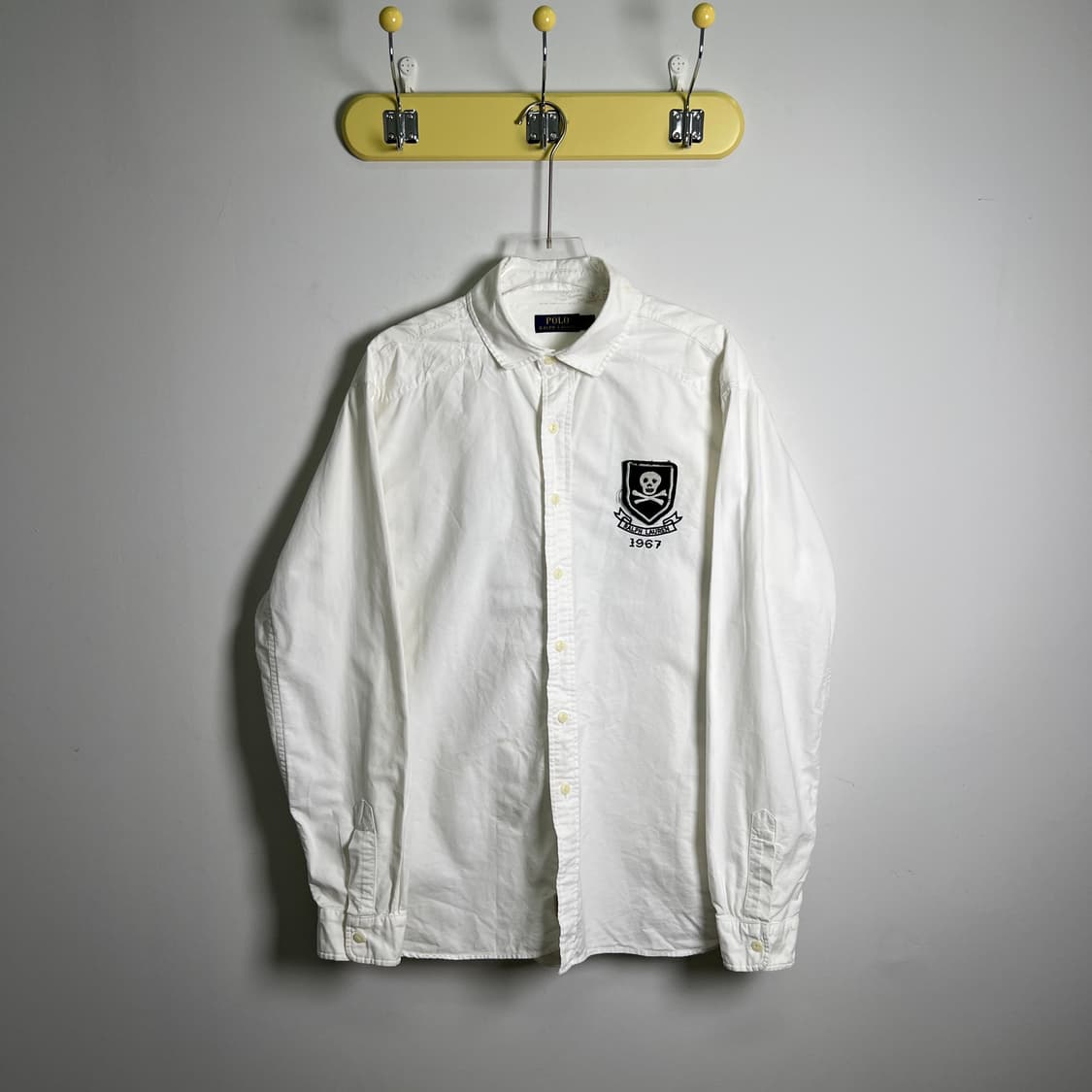 폴로 랄프로렌 스컬 자수 셔츠 XL 상품이미지1