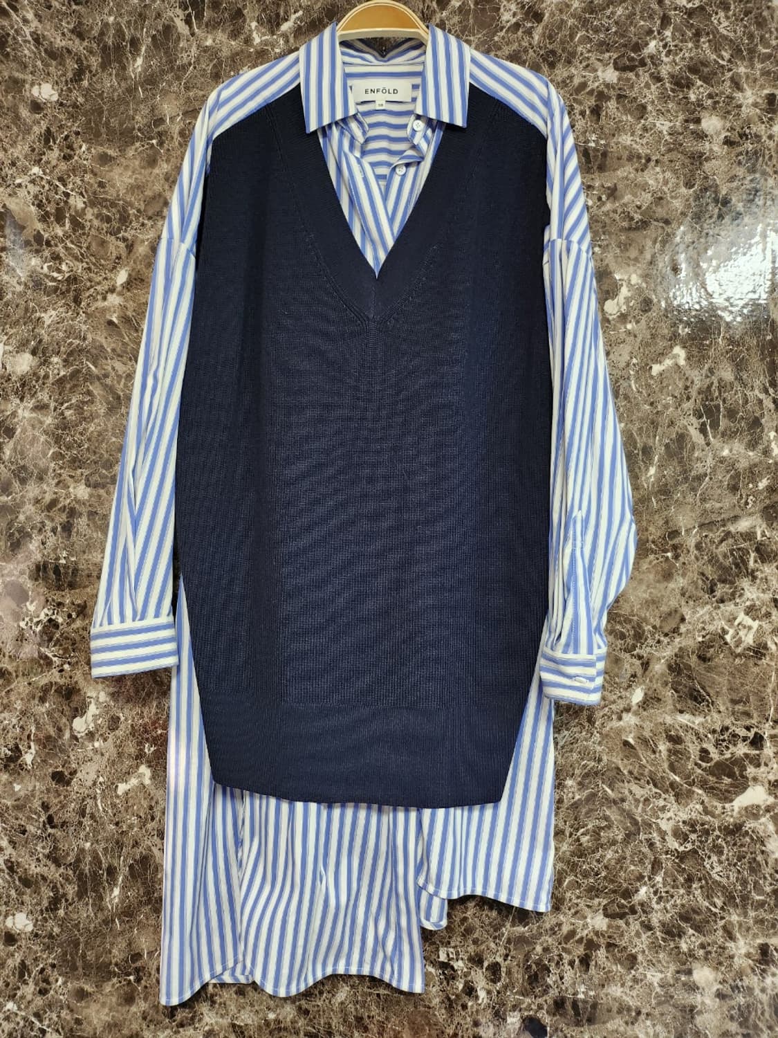 엔폴드 원피스 상품이미지1