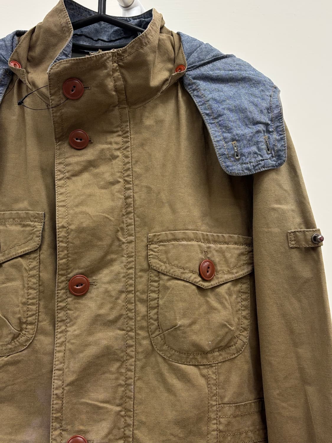 빈티지 워크웨어 유틸리티 y2k 하이넥 자켓 상품이미지6