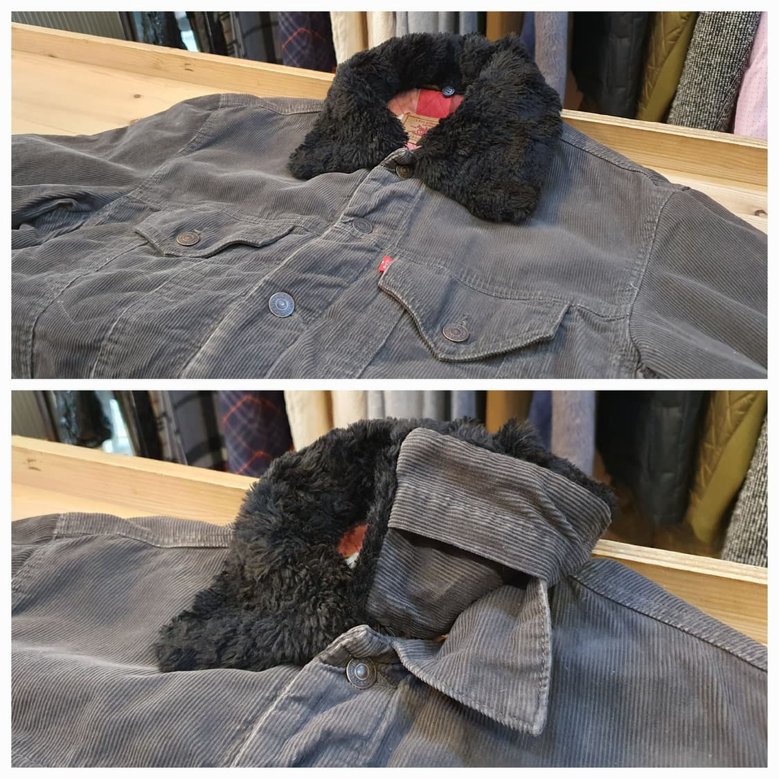 100.리바이스 골덴 쉐르파점퍼 상품이미지3