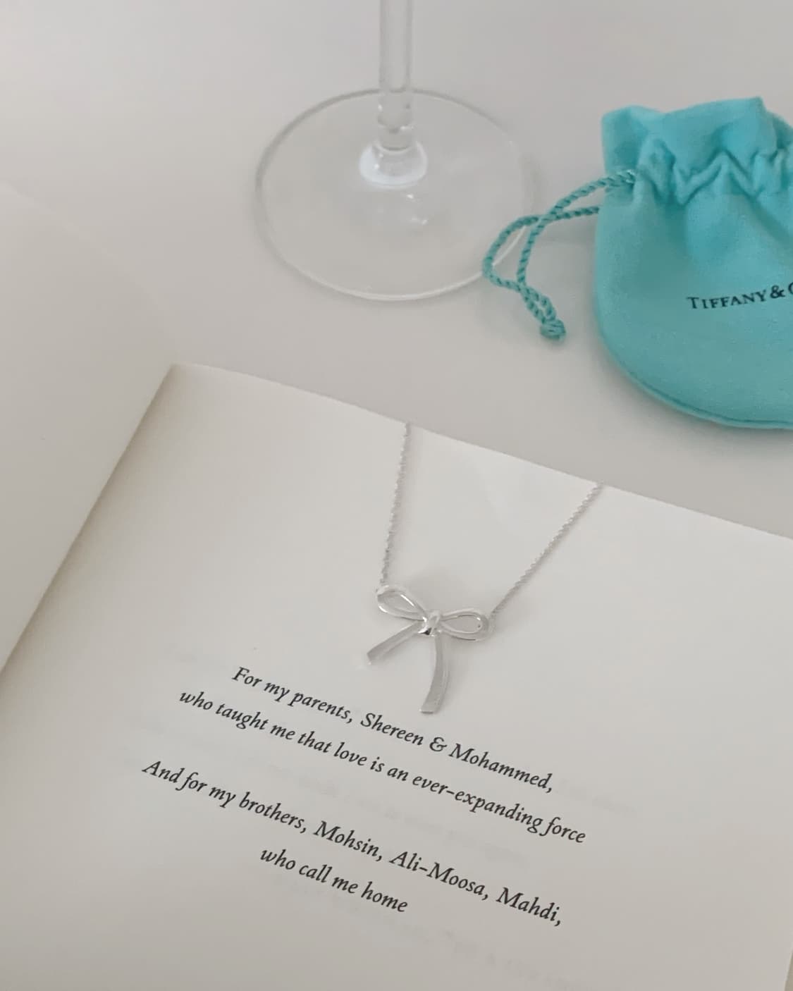 [ 티파니앤코 ]  티파니 신슬기 리본 라지 사이즈 목걸이 상품이미지2