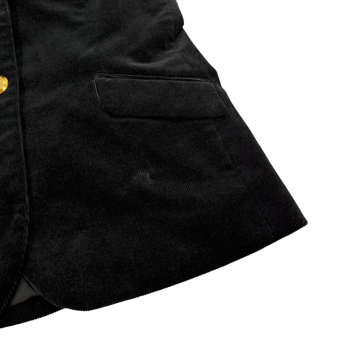 폴로 랄프로렌 블랙라벨 금장 코듀로이 블랙 블레이저 자켓 2 상품이미지6