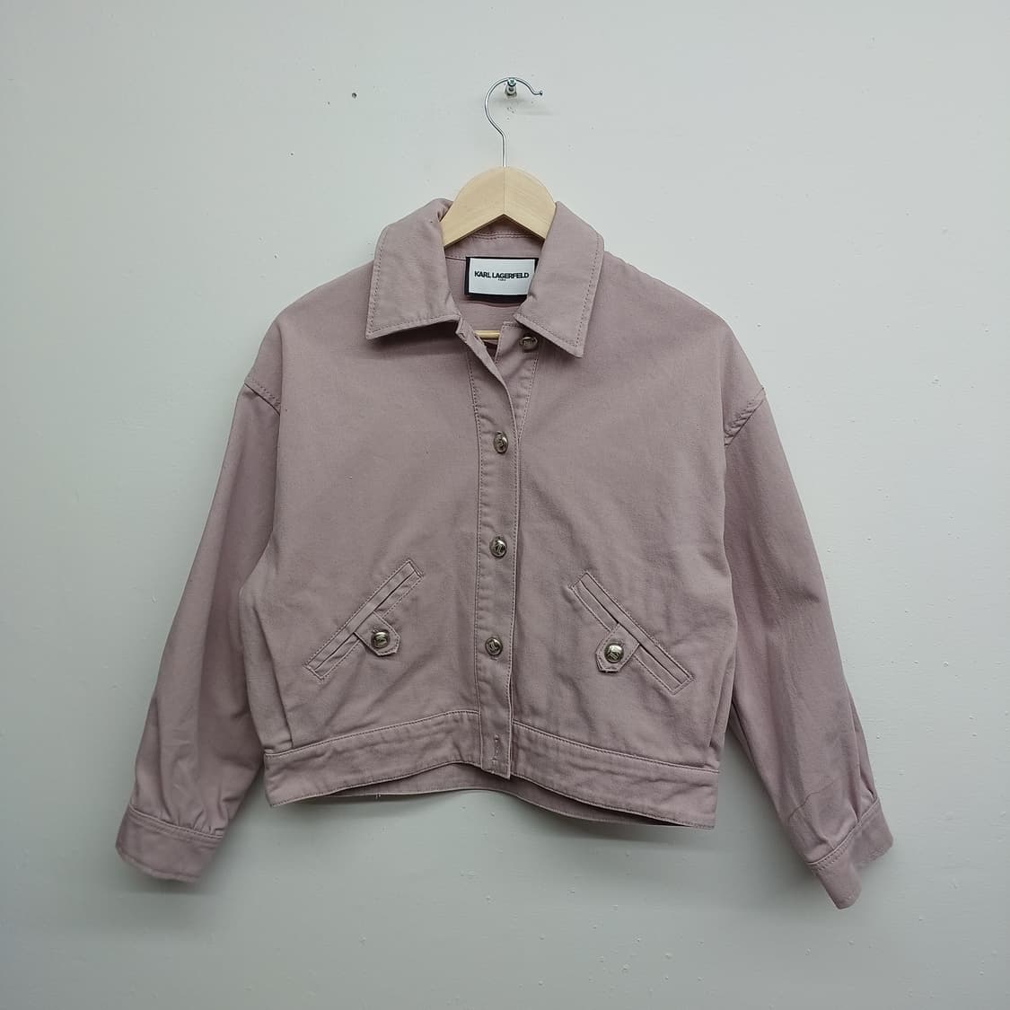 칼라거펠트 숏 면자켓 85 상품이미지1