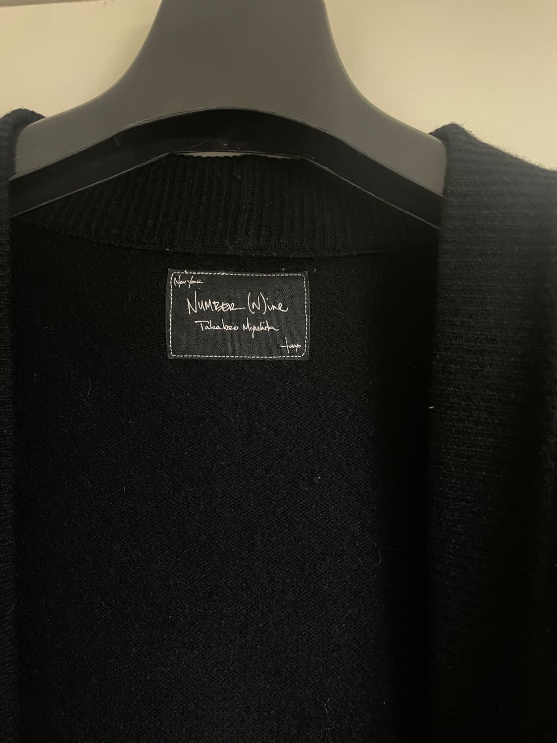 넘버나인 04aw 로브 가디건 상품이미지2