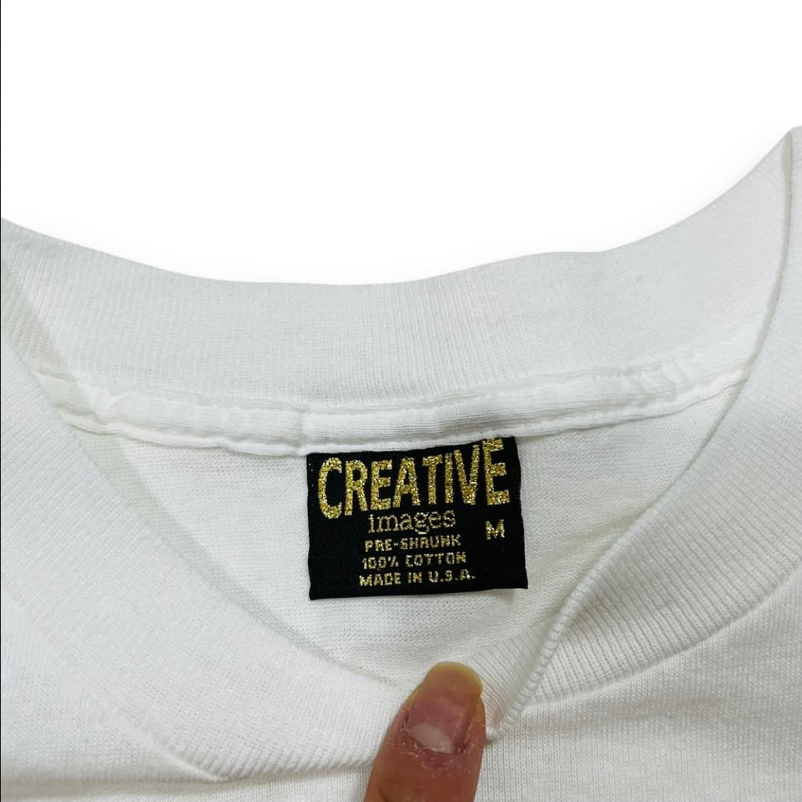 CREATIVE 90년도 “앤디 캡” 영국 신문 만화가 티셔츠 상품이미지5