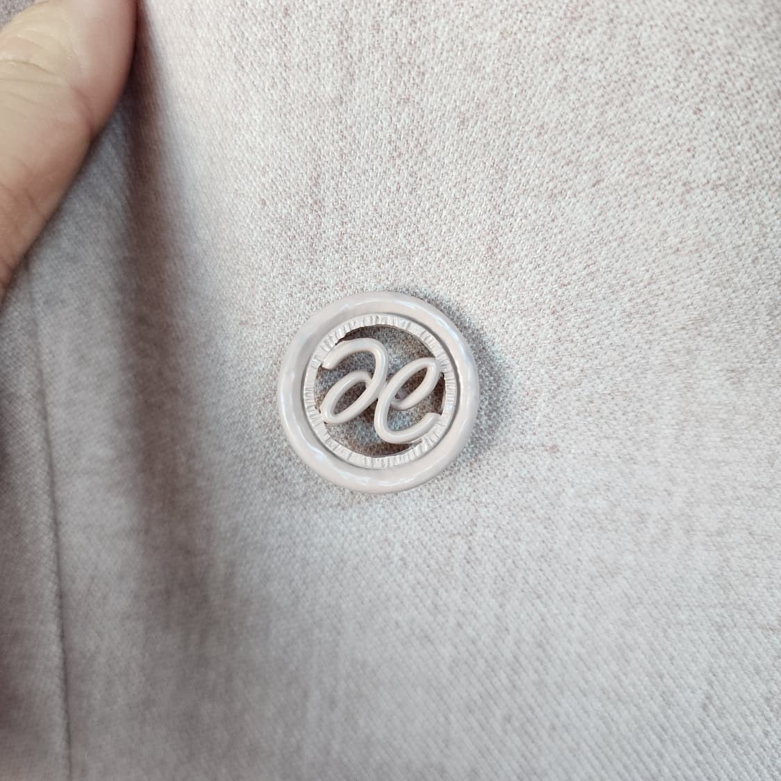 케네스레이디 핑크 더블 버튼 롱 원피스 상품이미지4