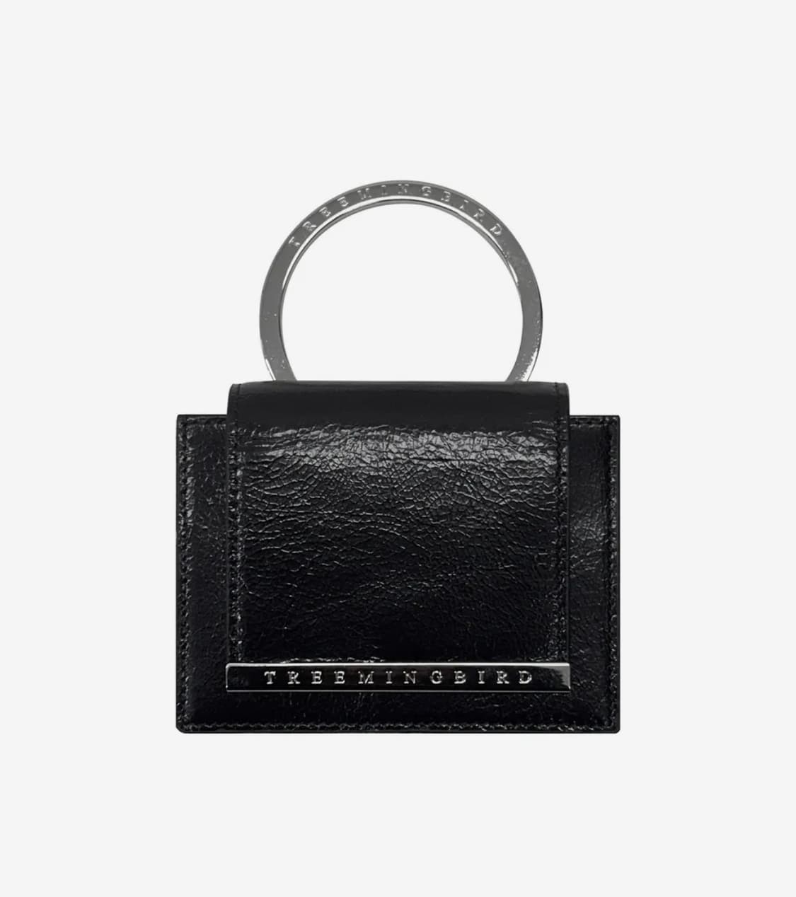 트리밍버드 Metal O RIng Glossy Wallet [Black] 상품이미지1