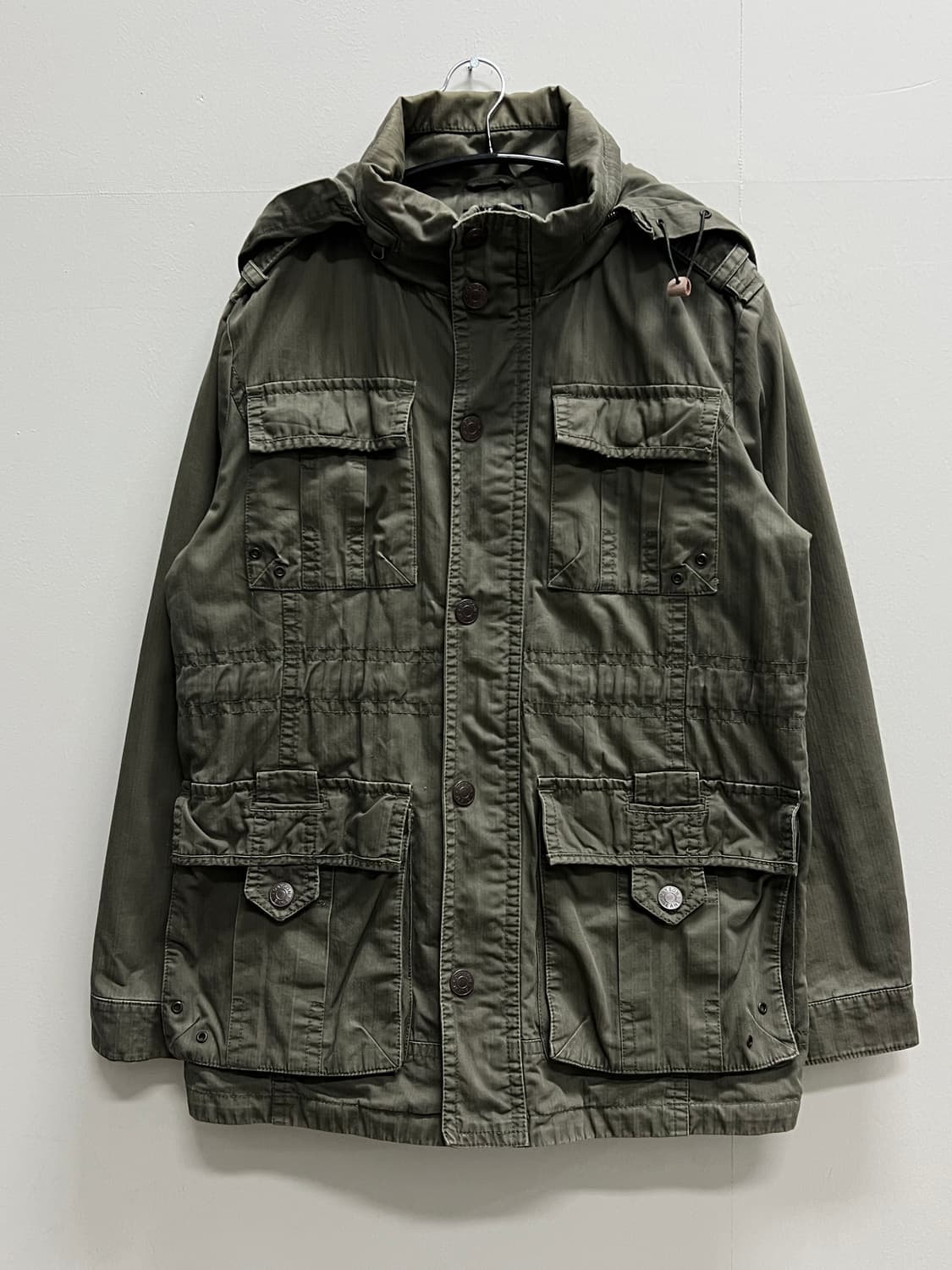 (100) 데이슨 사파리 헌팅 자켓 카키 상품이미지2