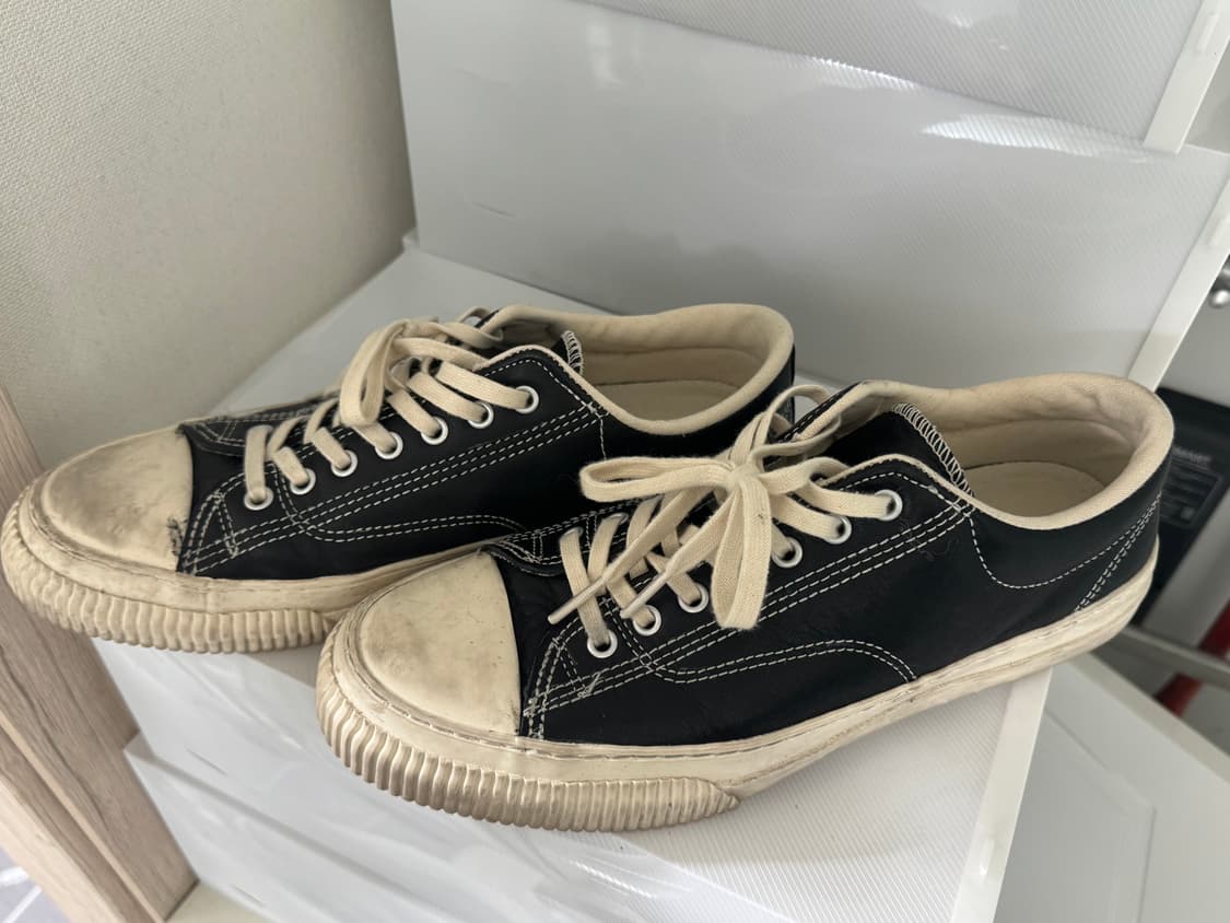 캐치볼 밀리터리 스탠다드 레더 스니커즈 260 상품이미지1