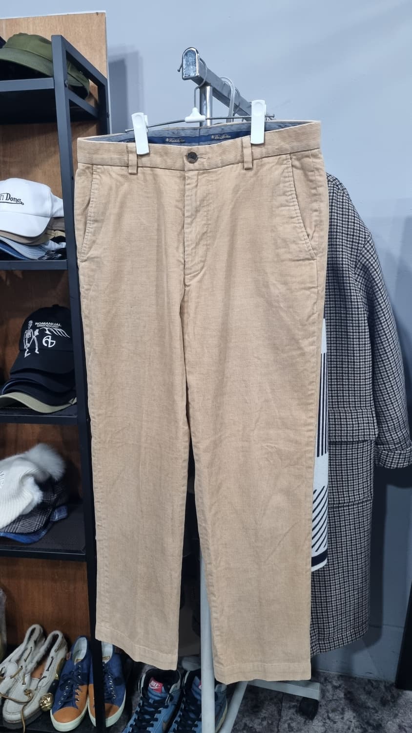 브룩스브라더스 골덴바지 클락핏 베이지 허리32~33  상태좋음 상품이미지1