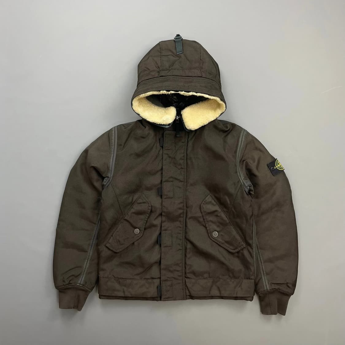 정품) 스톤아일랜드 OXFORD N-3B 패딩 자켓 2010aw s사이즈 상품이미지1