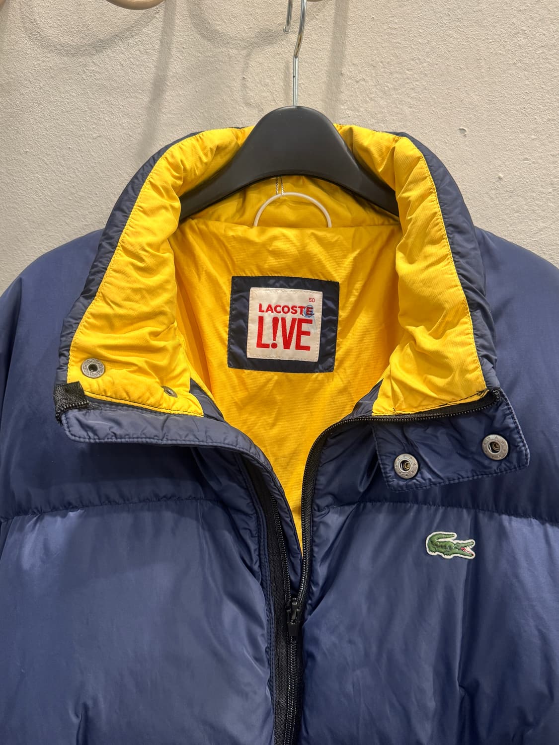 라코스테 크롭 숏패딩 상품이미지2