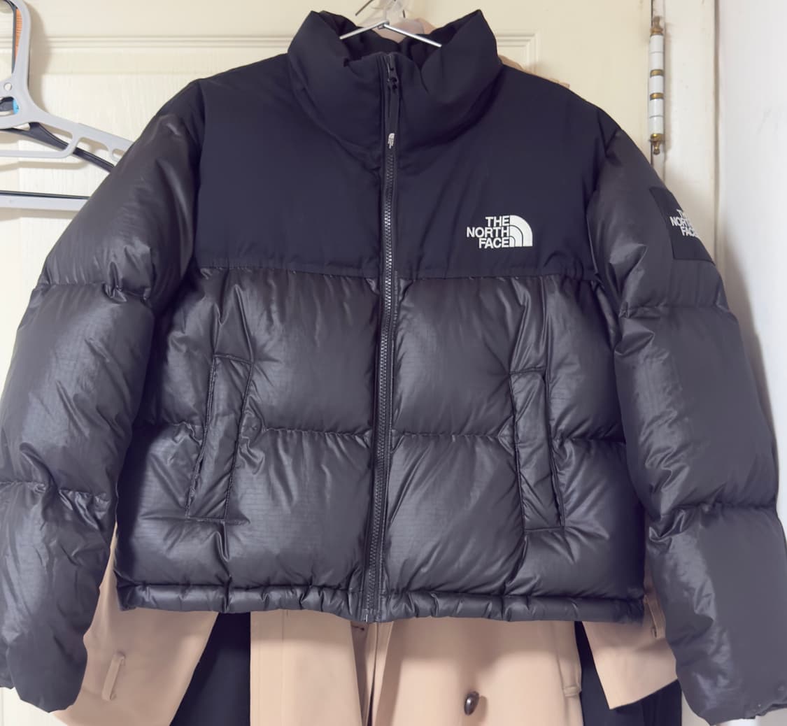 노스페이스 화이트 라벨 노벨티 눕시 다운 자켓 블랙 상품이미지2