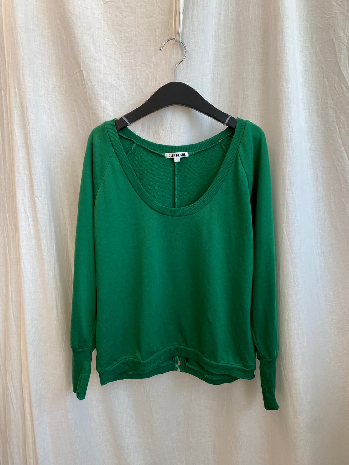 CLEF DE SOL 그린 라운드탑(L) 상품이미지4