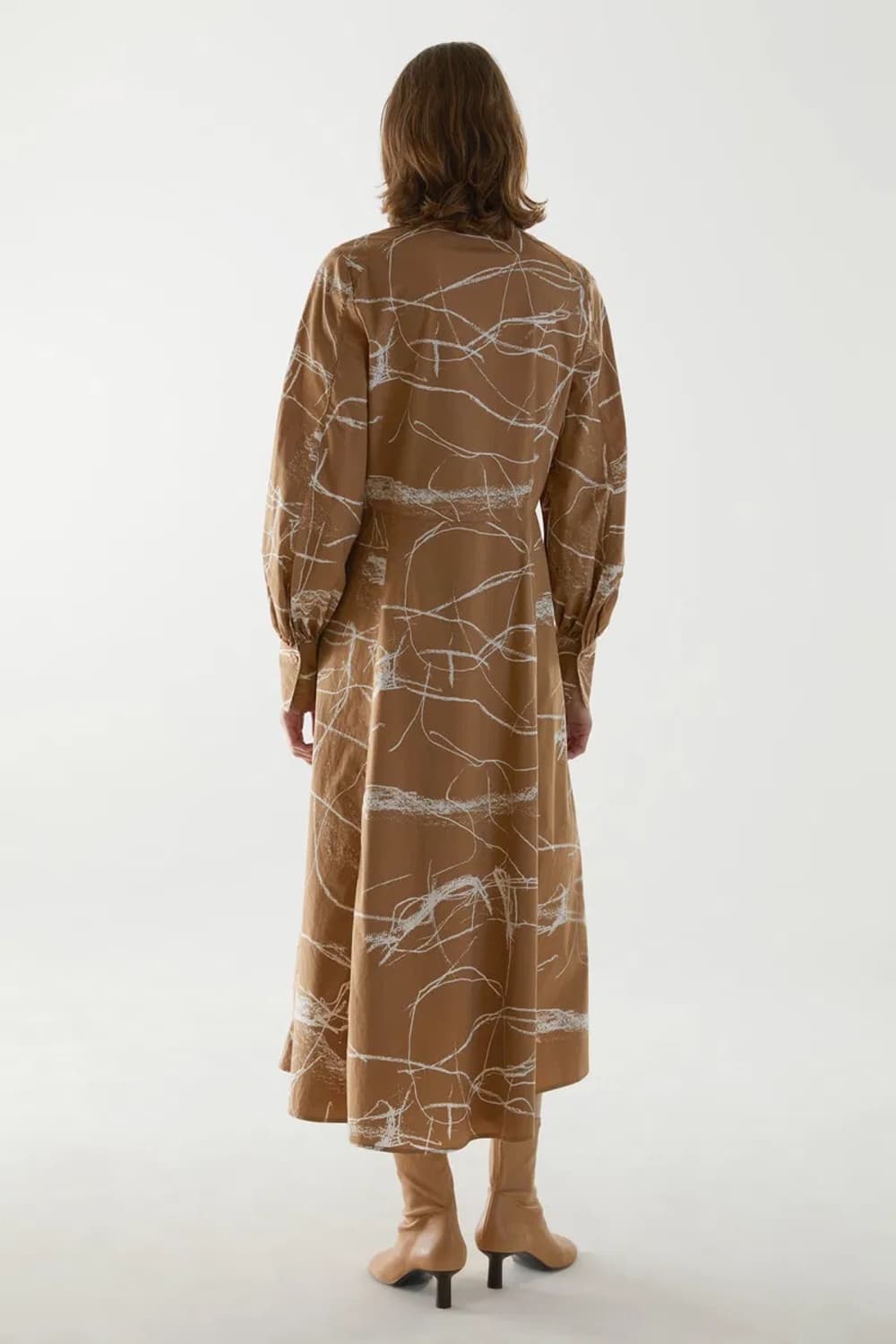 Cos Organic Cotton Collarless ShirtDress 상품이미지3