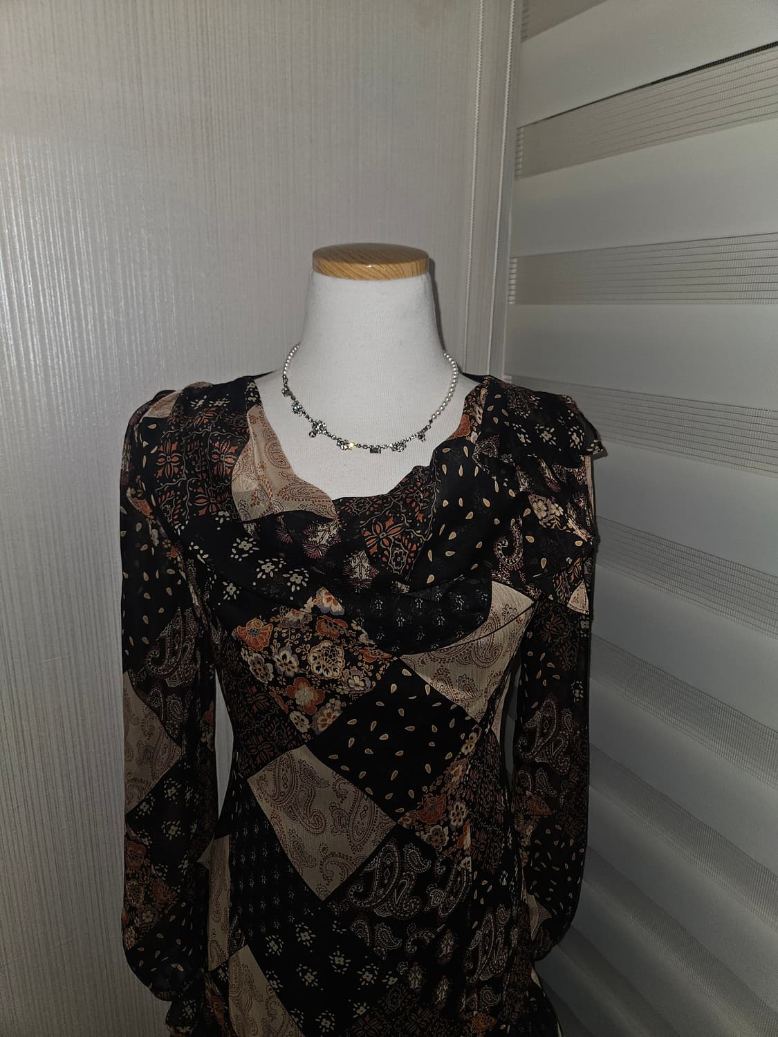 SI 텐더린 패치워크 히메 드레스 상품이미지2