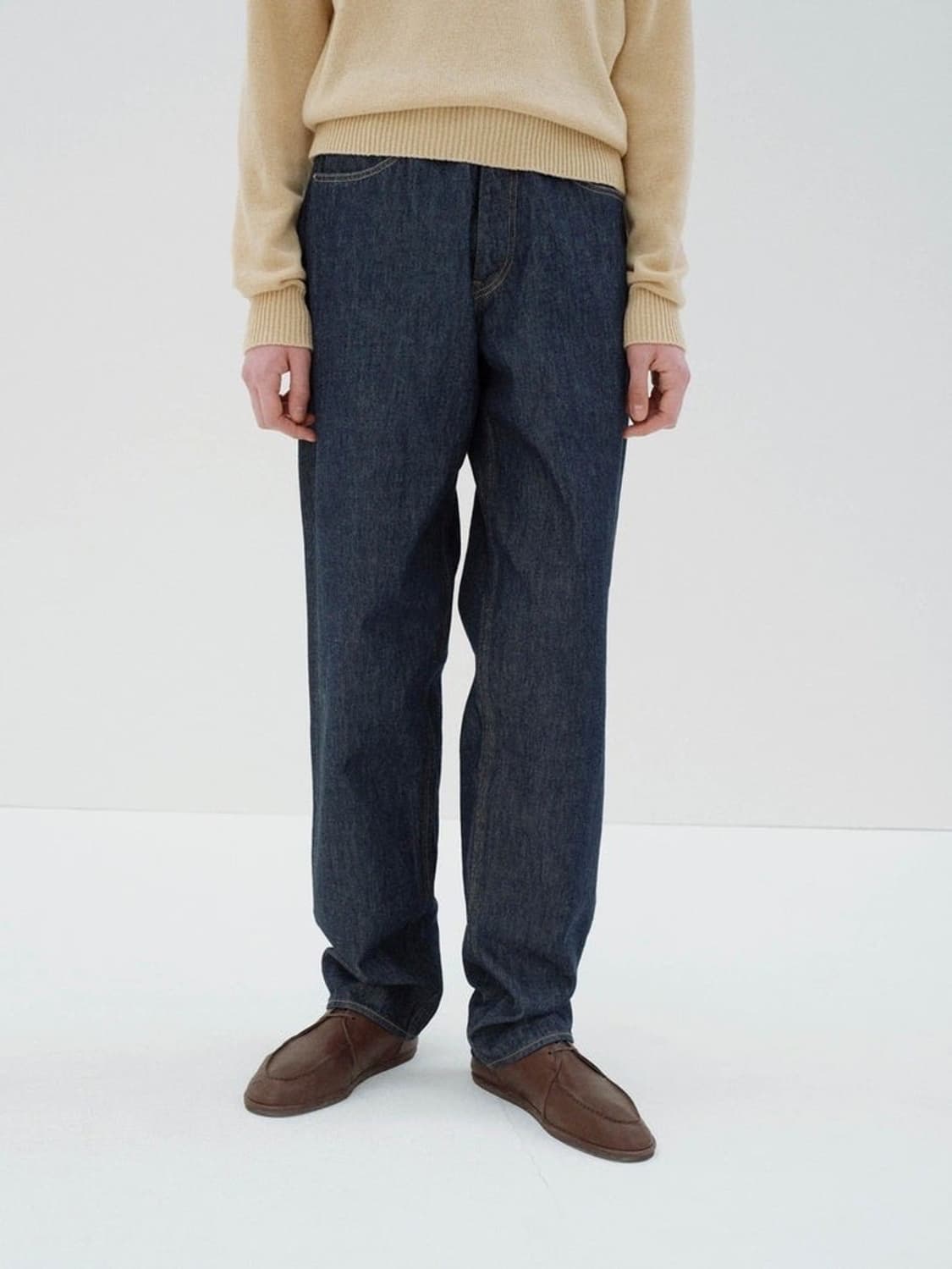 오라리 하드트위스트 5p 데님 와이드핏 28 상품이미지1