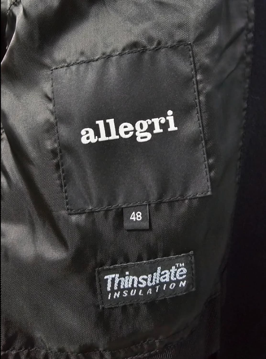 알레그리 발마칸 캐시미어 블랙 롱 코트 100 FW2024 상품이미지8