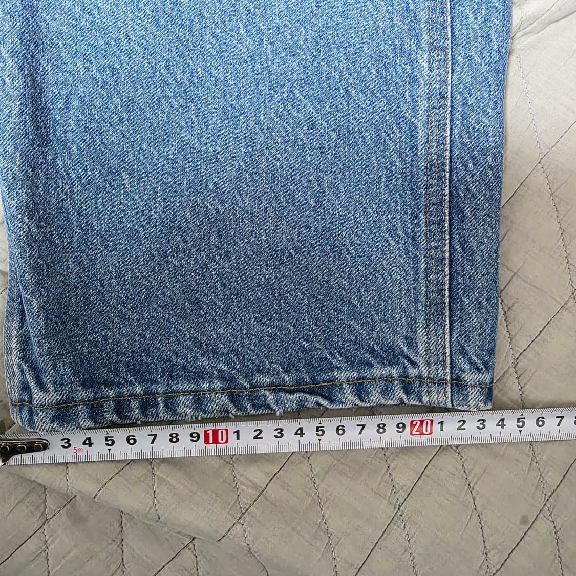 [38X32] 00s 칼하트 더블니 B73 DST 데님팬츠 굿컨디B-11 상품이미지9