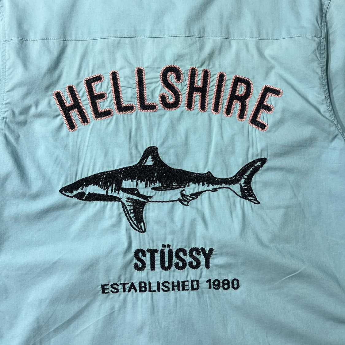 STUSSY 포켓 자수 하프셔츠 상품이미지7